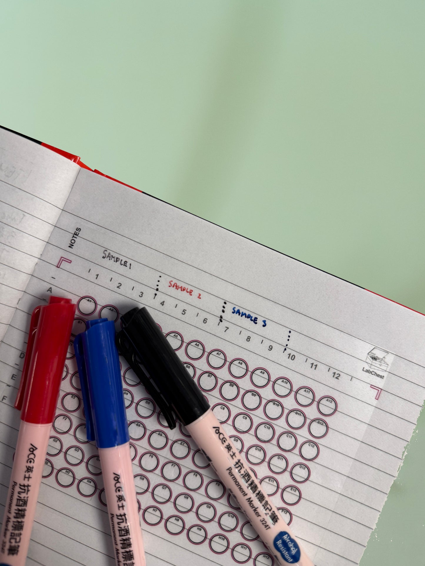 ACE 324T Alcohol-Resistant Laboratory Marker