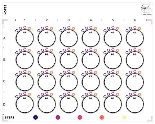 [Preorder] 24-Well Template Sticker