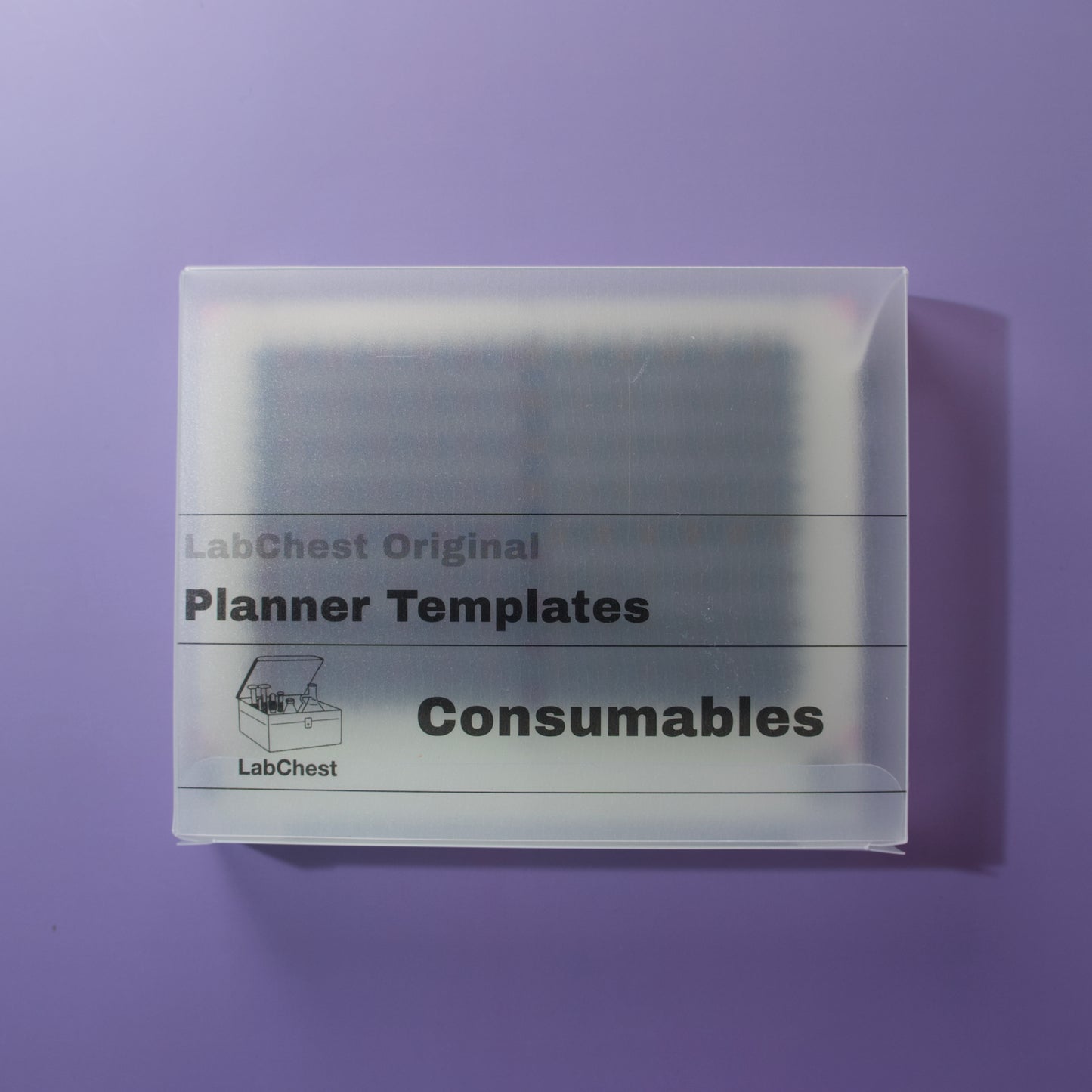 384 Well Template Sticker