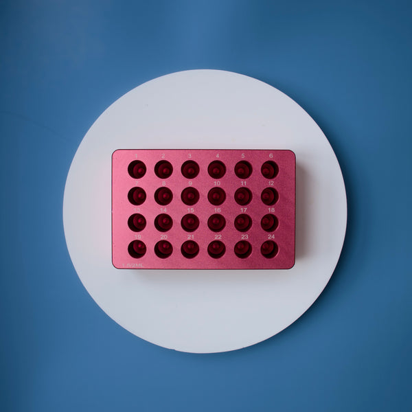 24-Well Aluminum Cooling Block